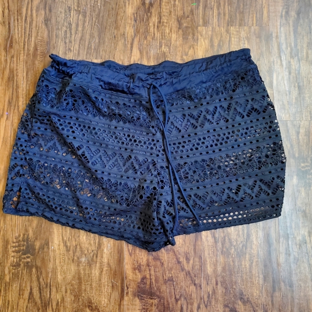 Swim shorts bikini coverup
